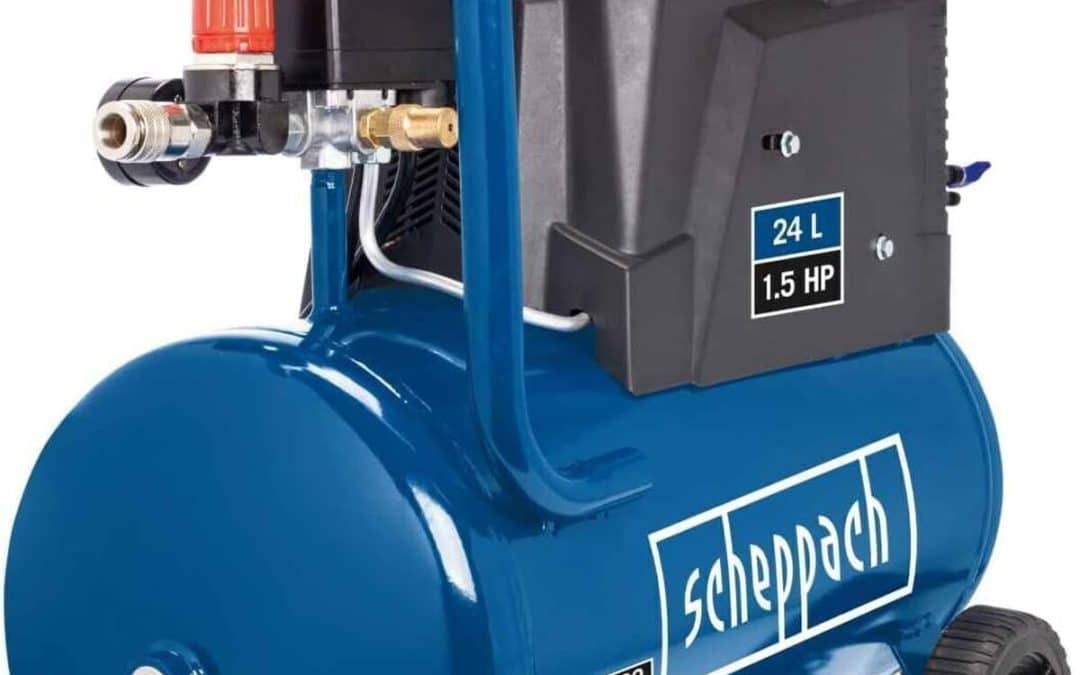 Test du compresseur Scheppach HC30ox : puissance et efficacité