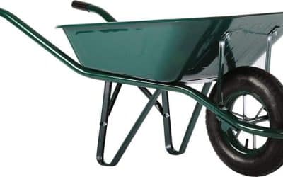 Test : brouette Haemmerlin galvanisée roue gonflée Prems 90 L