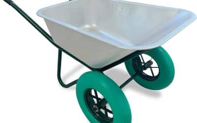 Test Brouette Keli 2 roues increvables 110L