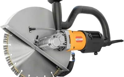 Test de la scie à béton électrique Wabrotech 1800 W : performance et précision