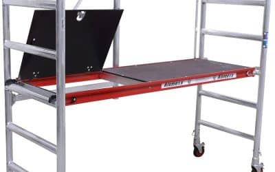 Test de l&rsquo;échafaudage transformable Alumexx Red Line 3 m