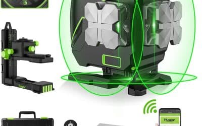 Test du Huepar S04CG : niveau laser 4×360° avec bluetooth et télécommande