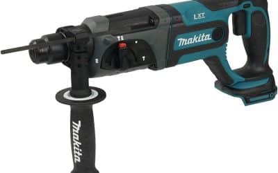 Test du perforateur burineur Makita DHR241Z 18V LTX