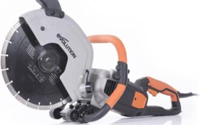 Test : scie à béton Evolution Power Tools R300DCT, puissance 2400W