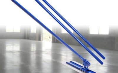 Test de la truelle SHZICMY Bull Float en acier inoxydable 1200×300 mm