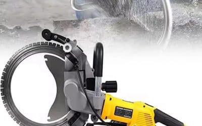 Test : scie murale électrique 5000 W pour béton et pierre