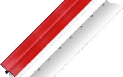 Test : spatule de lissage 80 cm en acier inoxydable pour cloison sèche et béton
