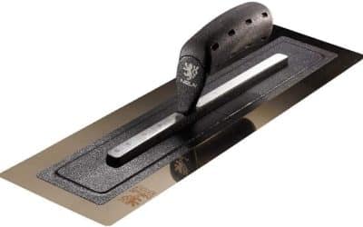 Test de la truelle de finition Black Edition NELA 45, 7 x 12 cm