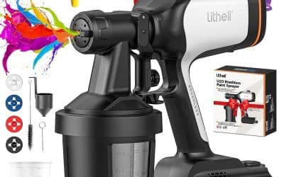 Test du pistolet à peinture Litheli 500 W : puissance et polyvalence