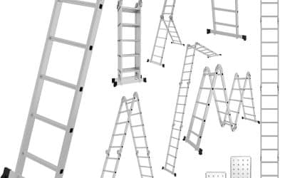 Test : échelle pliable 582 cm Cecaylie, multifonction en aluminium