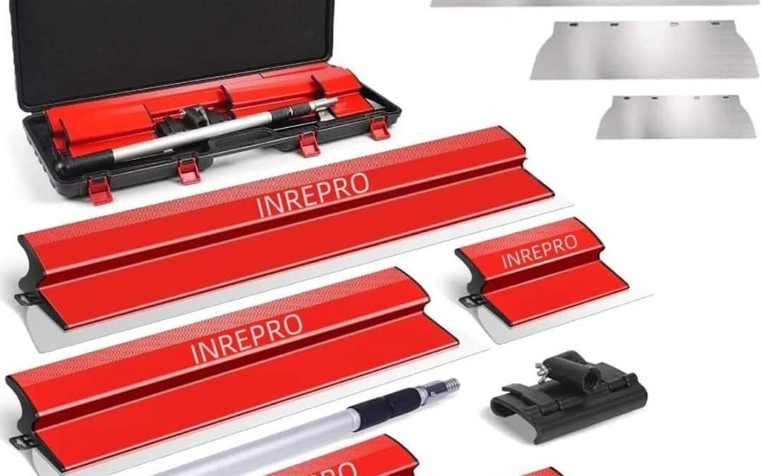 Test : lame à lisser Inrepro avec poignée (set complet)