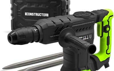 Test : marteau piqueur Constructor 1300W, 18 J, 3900 coups/minute