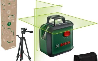 Test du Bosch AdvancedLevel 360 : laser ligne avec trรฉpied premium