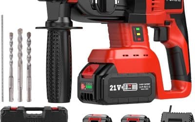 Test du marteau perforateur sans fil Avhrit 2025 : puissance et efficacité