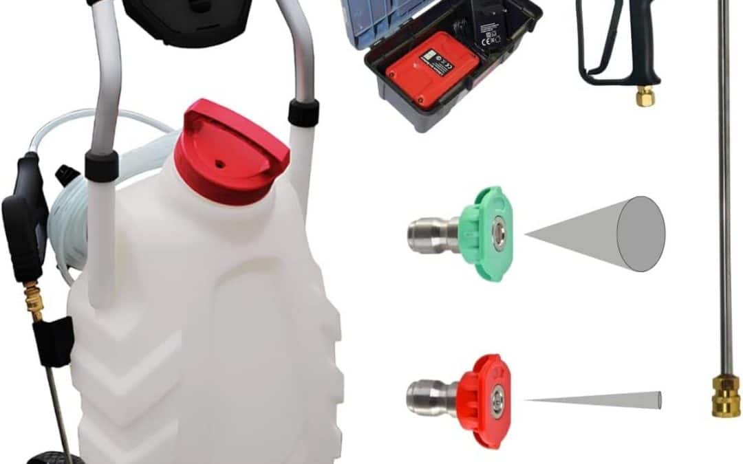 Test du pulvérisateur électrique Pro Sprayer III 30L de Forum équipement : performance longue portée