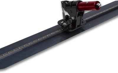Test : lisseuse Marshalltown BF9 en acier bleu