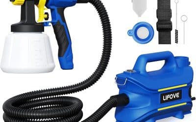 Test : pulvérisateur de peinture électrique Lifove HVLP 800 W