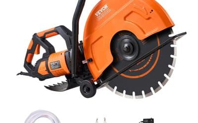 Test : scie à béton électrique VEVOR 2800 W, coupe efficace