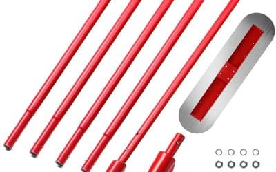 Test : taloche Outils de béton, la finition inoxydable en grand format