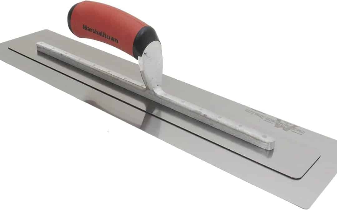 Test : truelle Marshalltown PermaFlex flexible en acier inoxydable