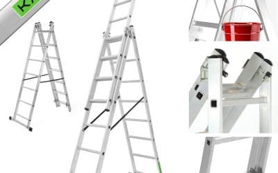 Test de l’échelle transformable Kadax à 3 plans : polyvalence et sécurité