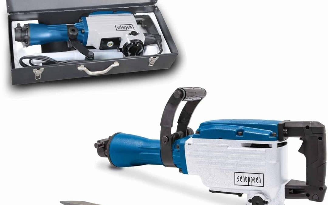 Test du marteau de démolition Scheppach AB1700