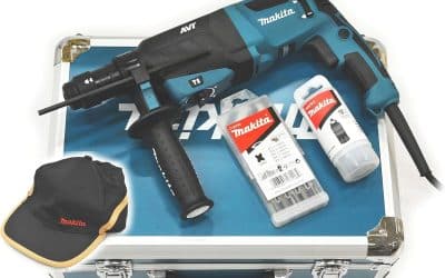 Test du marteau perforateur Makita HR2631FT13 800W