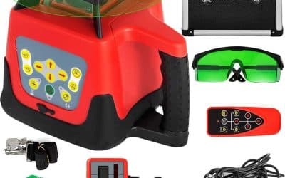 Test du niveau laser 360° VEVOR : faisceau vert longue portée