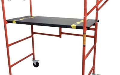 Test échafaudage pliable Acier 85 cm 226 kg