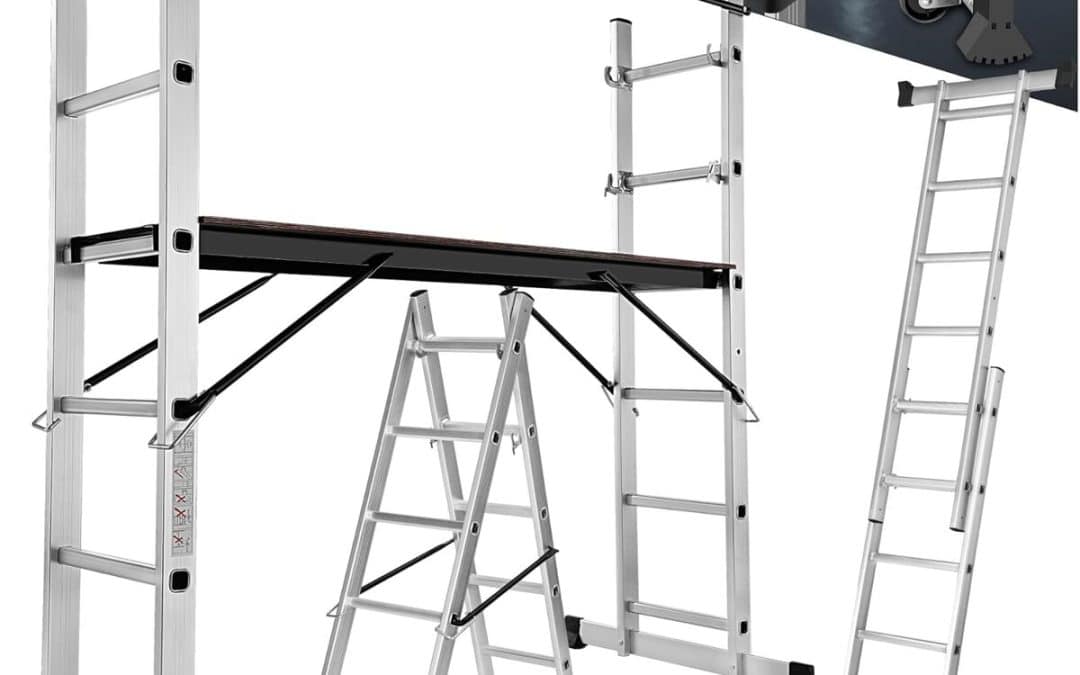 Test : échelle multifunction télescopique tectake® 3 en 1