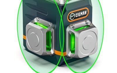 Test : cIGMAN niveau laser 3×360° avec télécommande