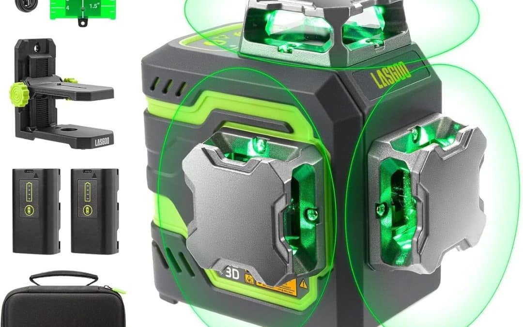 Test du niveau laser LasGoo LG-3D : précision et autonomie