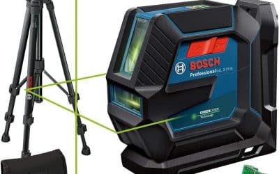 Test du niveau laser vert Bosch GLL 2-15 G