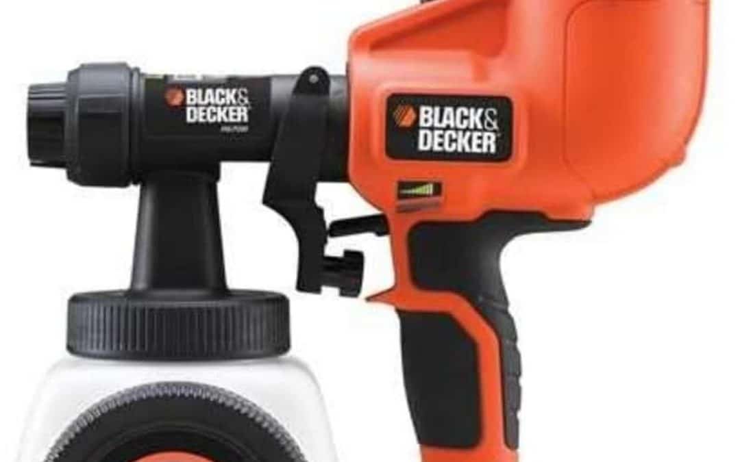 Test du pulvérisateur à peinture BLACK+DECKER HVLP