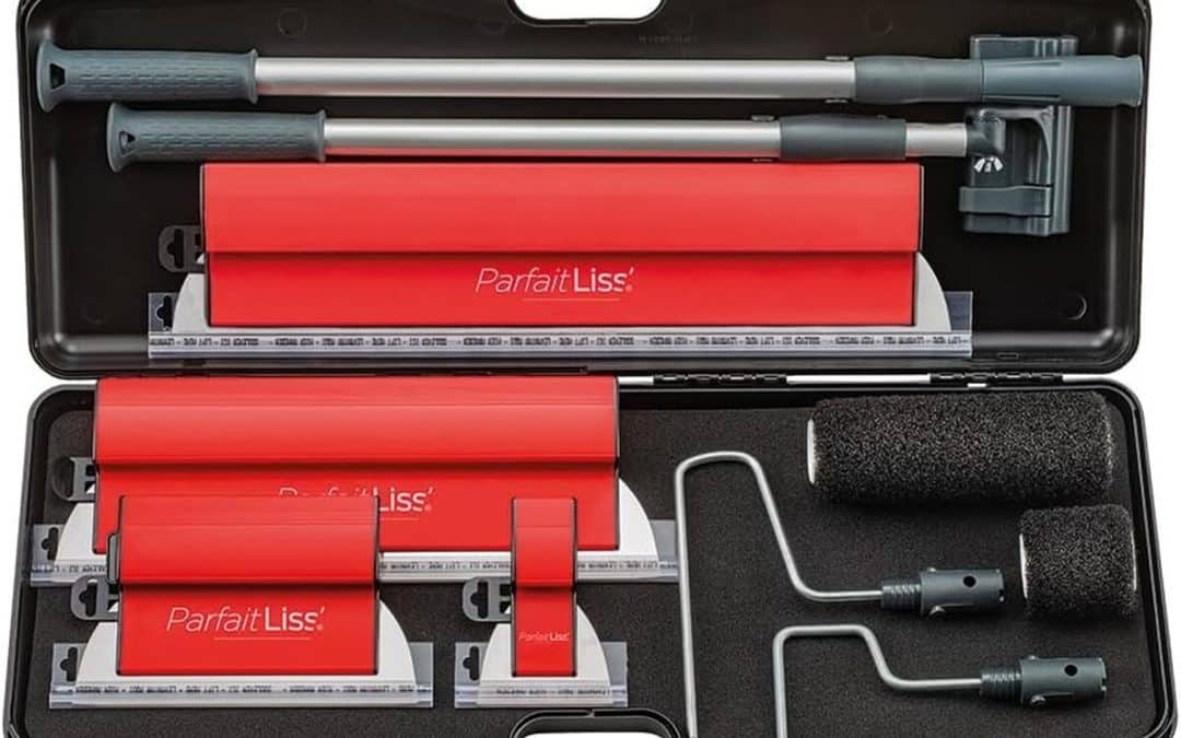 Test : kit de spatules professionnelles Boldrini pour murs et plafonds