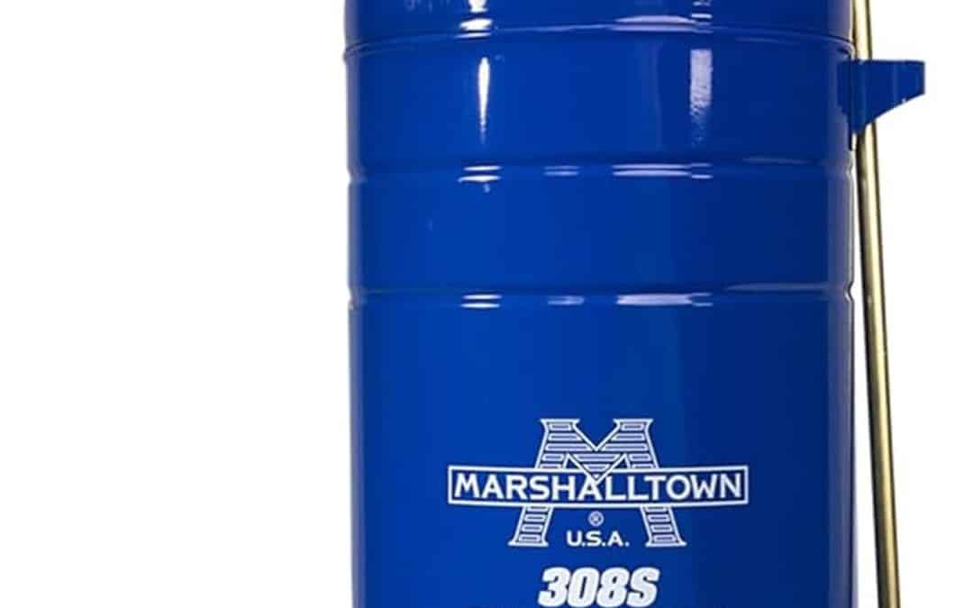 Test : pulvérisateur industriel Marshalltown 308S, efficacité et robustesse