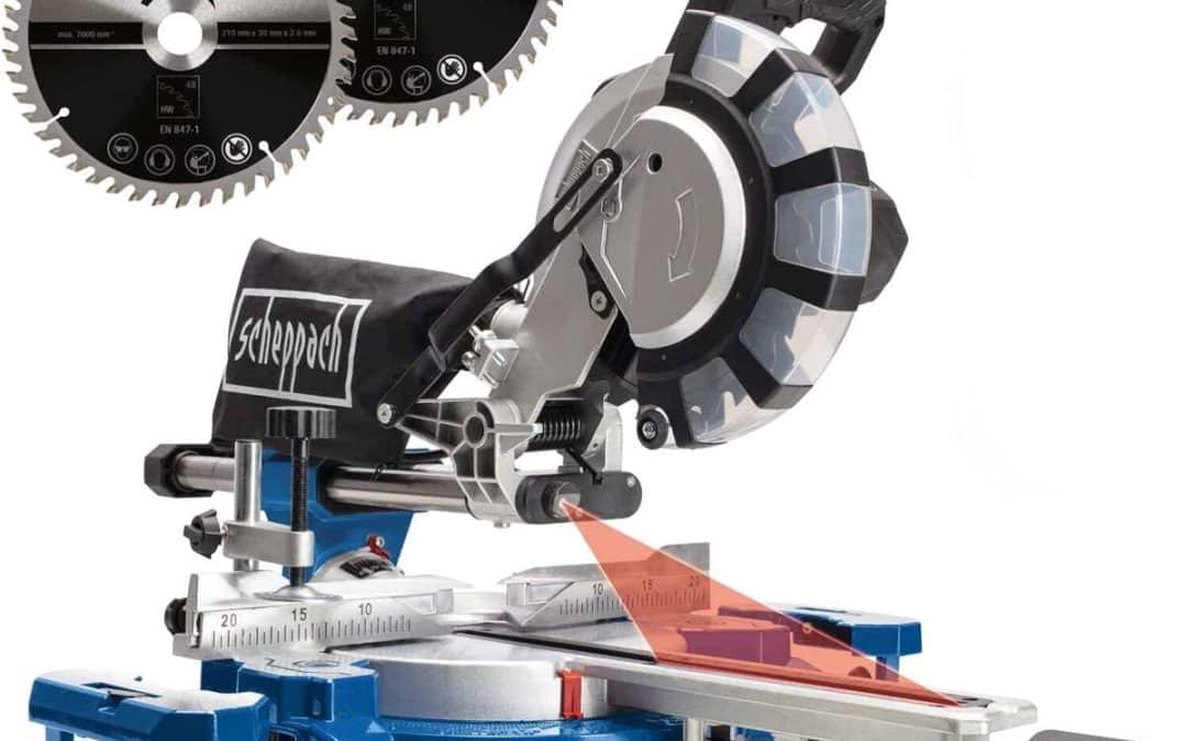Test de la scie à onglets Scheppach HM254SPX : puissance et précision