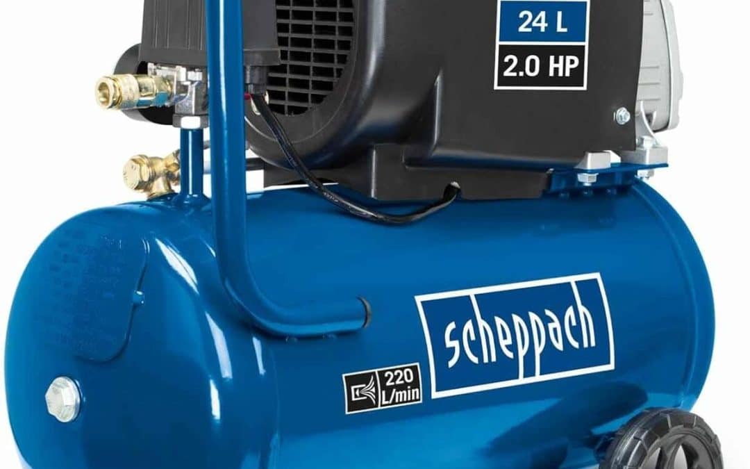 Test du compresseur Scheppach HC26 : puissance et mobilité