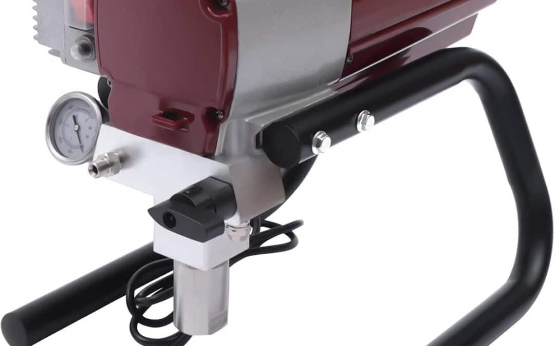 Test du puissant pulvérisateur Airless 1800 W : performance et précision