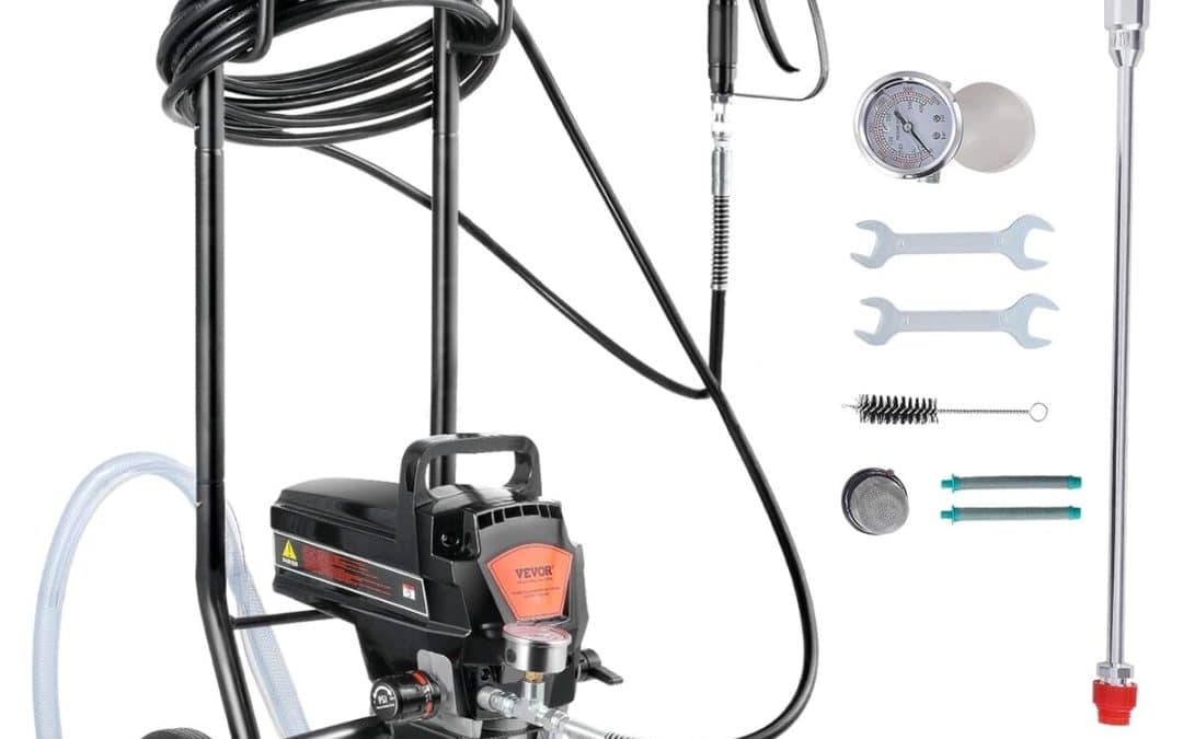 Test du système de peinture VEVOR 950 W pulvérisateur sans air