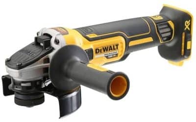 Test : meuleuse Dewalt XR 18 V 9000 trs/min DCG405NT-XJ