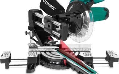 Test scie à onglet radiale Vonroc 2200W : précision et puissance