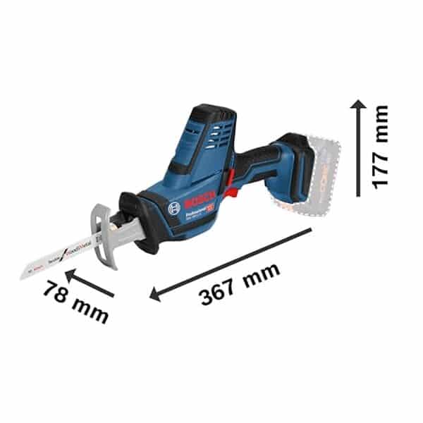 Découvrez notre test complet de la scie sabre sans-fil Bosch GSA 18 V-LI : efficacité, performance et caractéristiques dévoilées pour une utilisation professionnelle et amateur