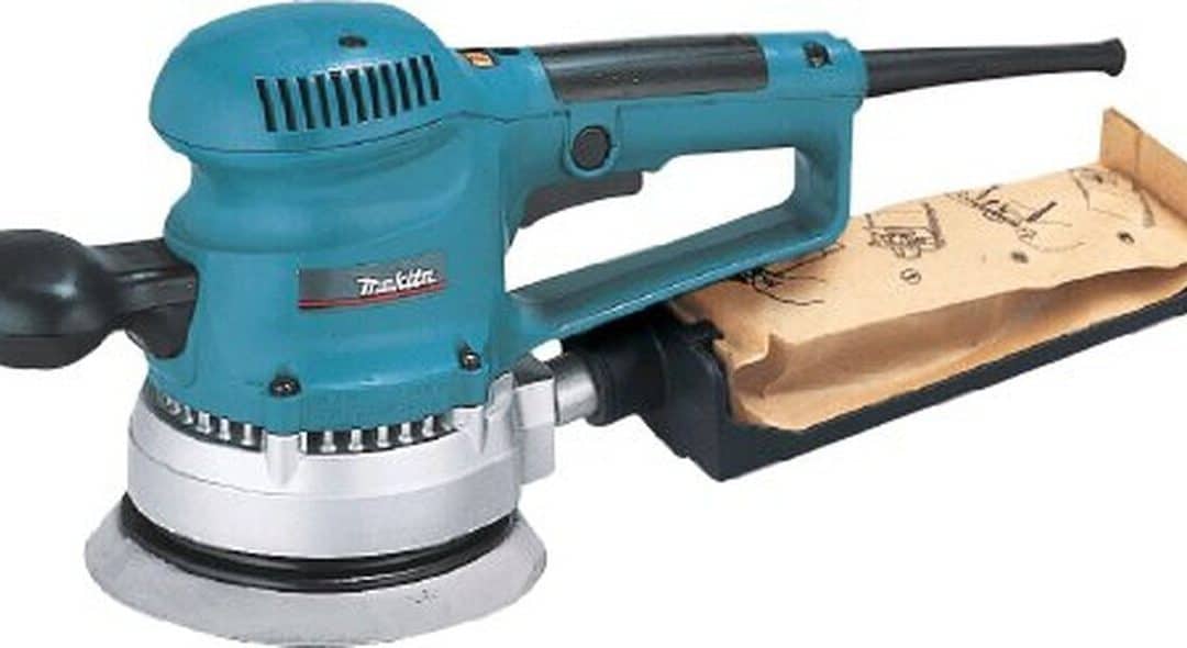 Test de la ponceuse excentrique Makita BO6030 310W