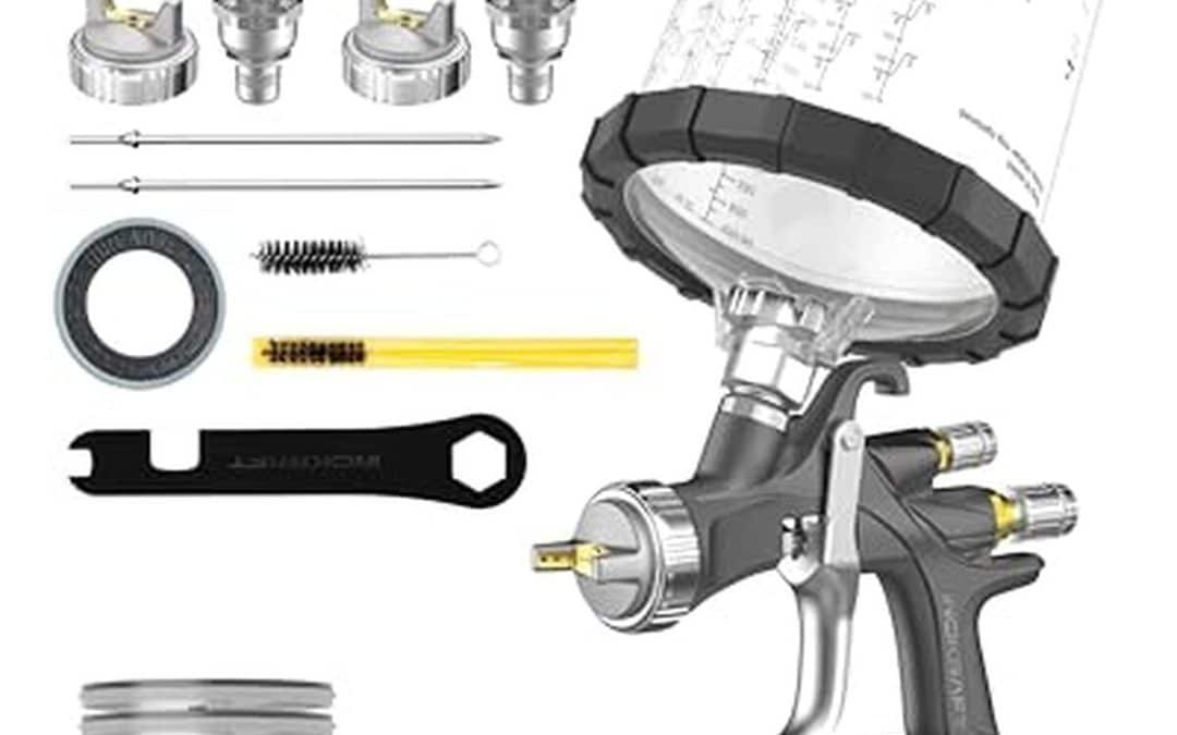 Test : pistolet à peinture InoKraft D1 LVLP, qualité et performance