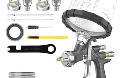 Test : pistolet à peinture InoKraft D1 LVLP, qualité et performance