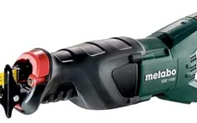 Test scie sabre Metabo SSE 1100 : 1100 W en coffret plastique