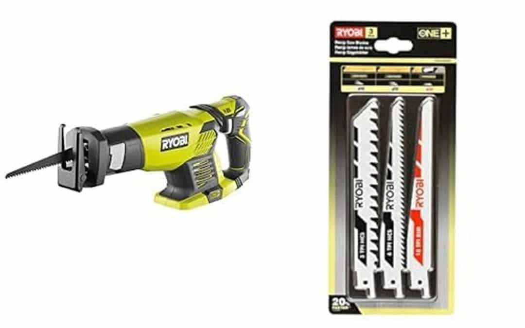 Test scie sabre Ryobi ONE+ 18V : puissance et précision