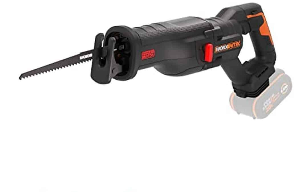 Test : scie sabre sans fil WORX WX516.9, efficacité polyvalente