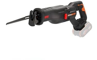 Test : scie sabre sans fil WORX WX516.9, efficacité polyvalente